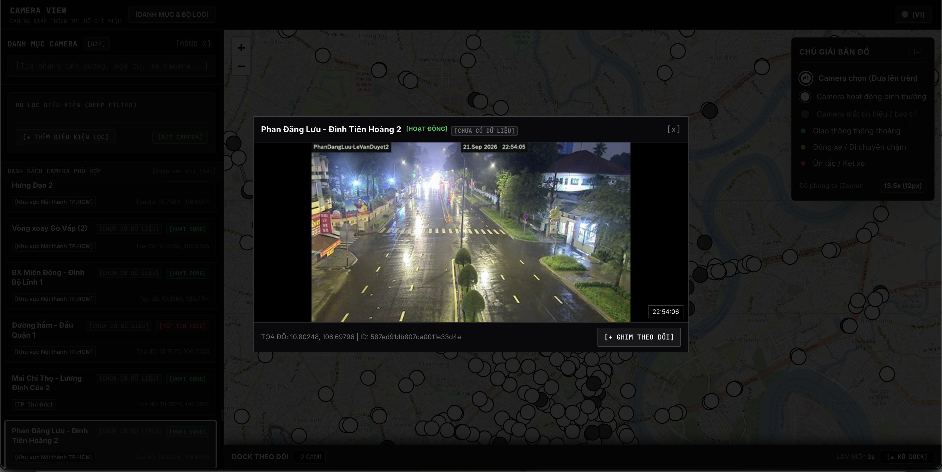 Live Camera HUD