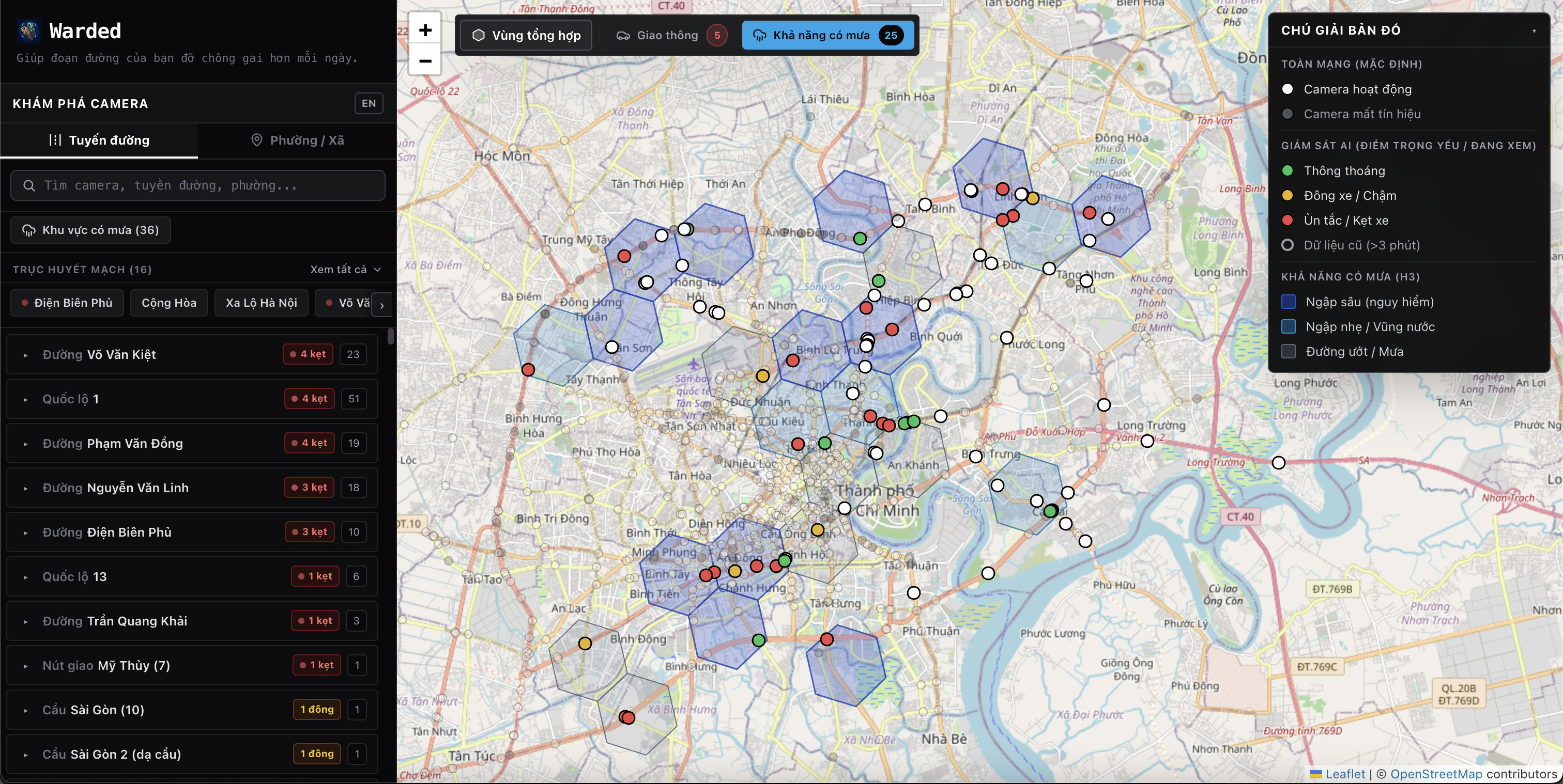 Geospatial H3 Matrix